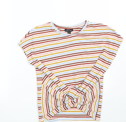 Womens UK Size S New Look Multicoloured Pullover Jumper
