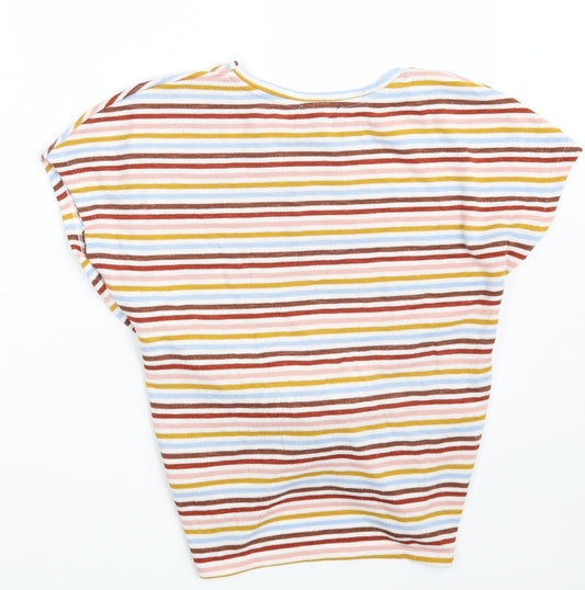 Womens UK Size S New Look Multicoloured Pullover Jumper
