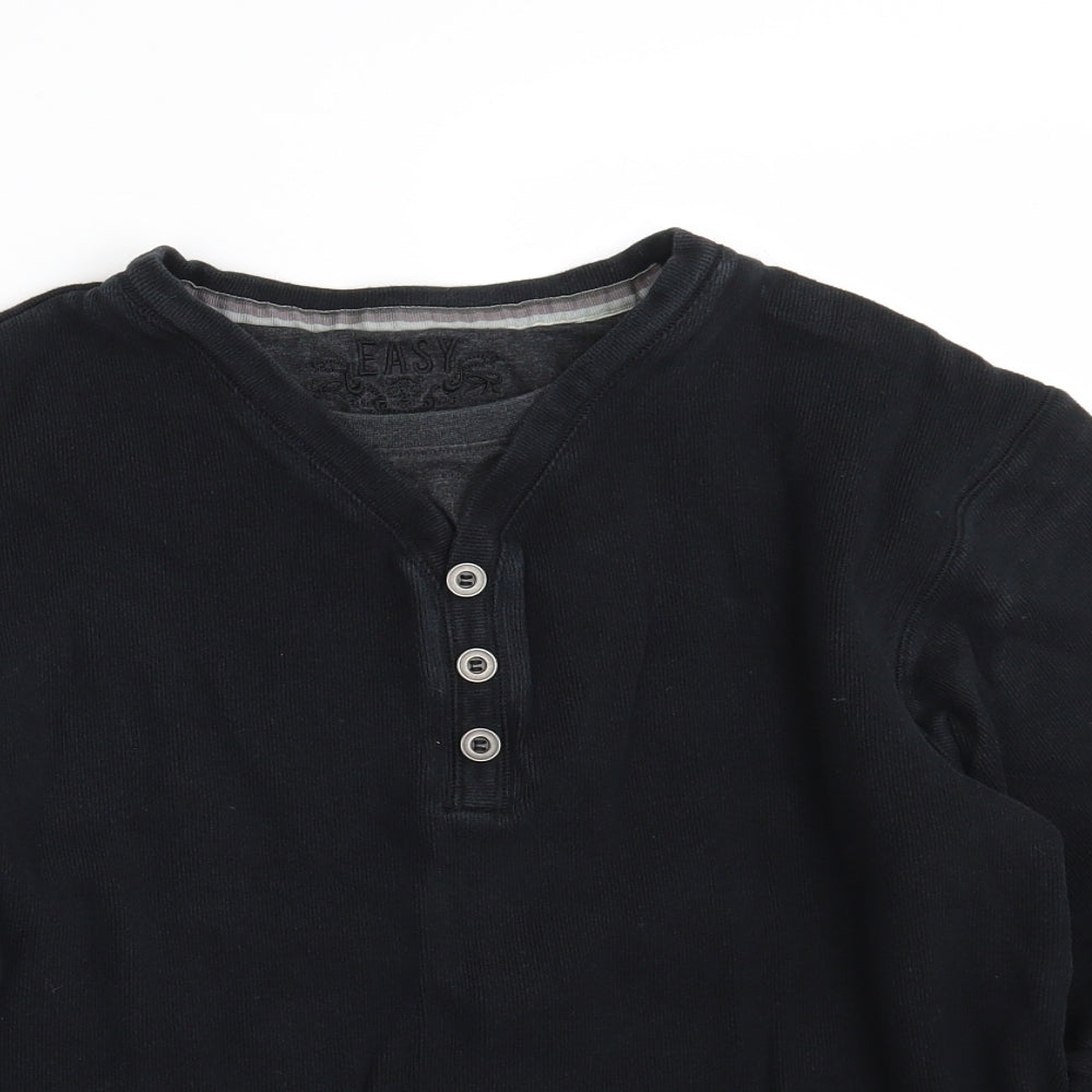 Mens UK Size XL Easy Blue Pullover Sweatshirt