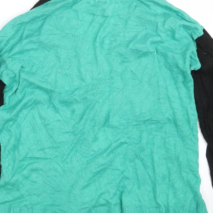 Womens UK Size XS H&M Black Cardigan Jumper