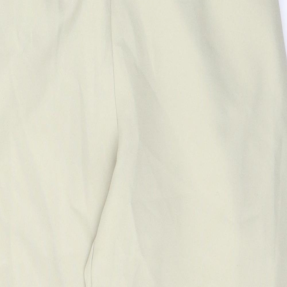 Womens UK Size 18 Preworn Regular Fit  Beige Trousers