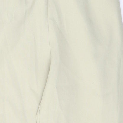 Womens UK Size 18 Preworn Regular Fit  Beige Trousers