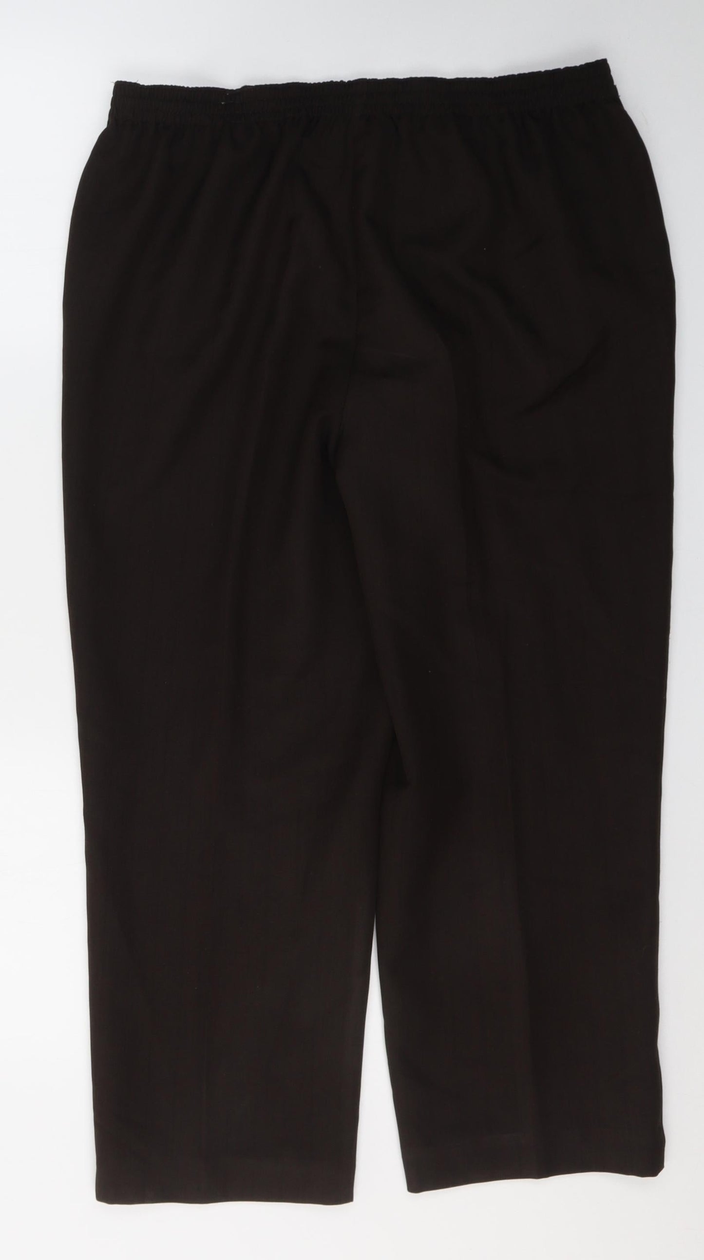 Womens UK Size 14 BHS Regular Fit  Brown Trousers