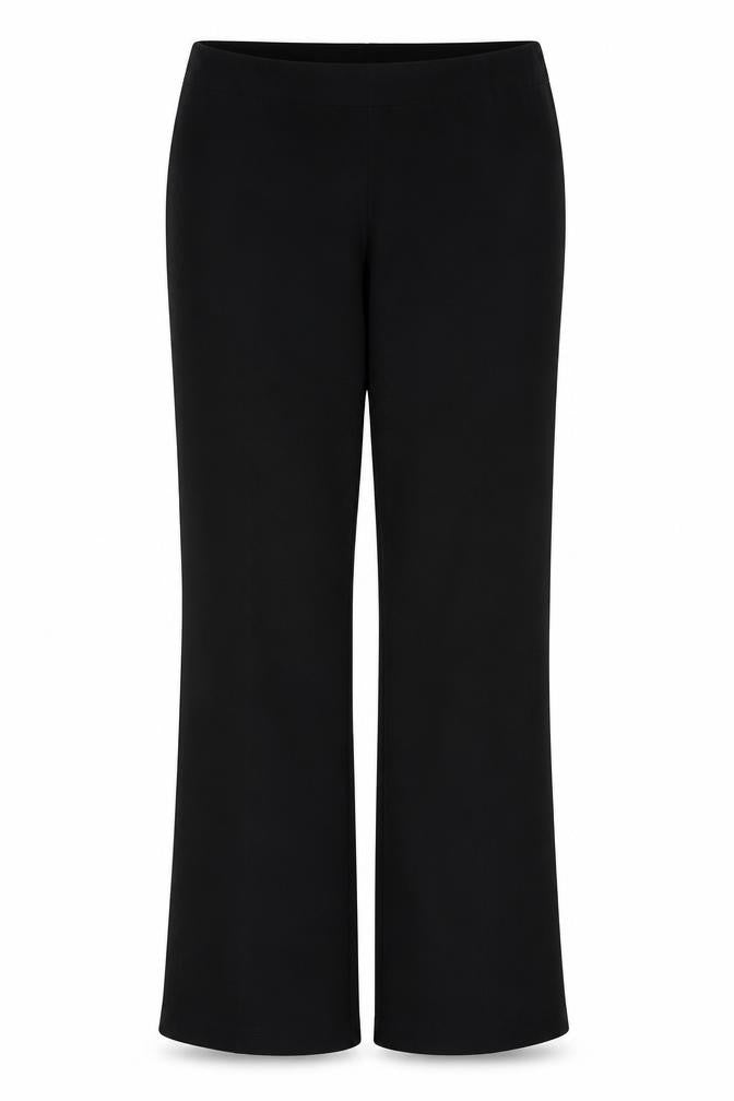 Womens UK Size 10 Mia Moda Regular Fit  Black Trousers
