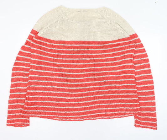 Womens UK Size 20 South Pink Pullover Jumper