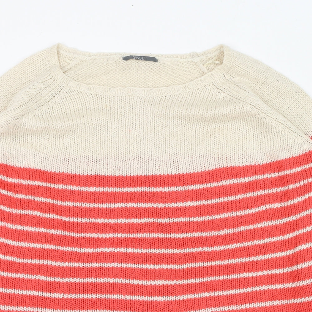 Womens UK Size 20 South Pink Pullover Jumper