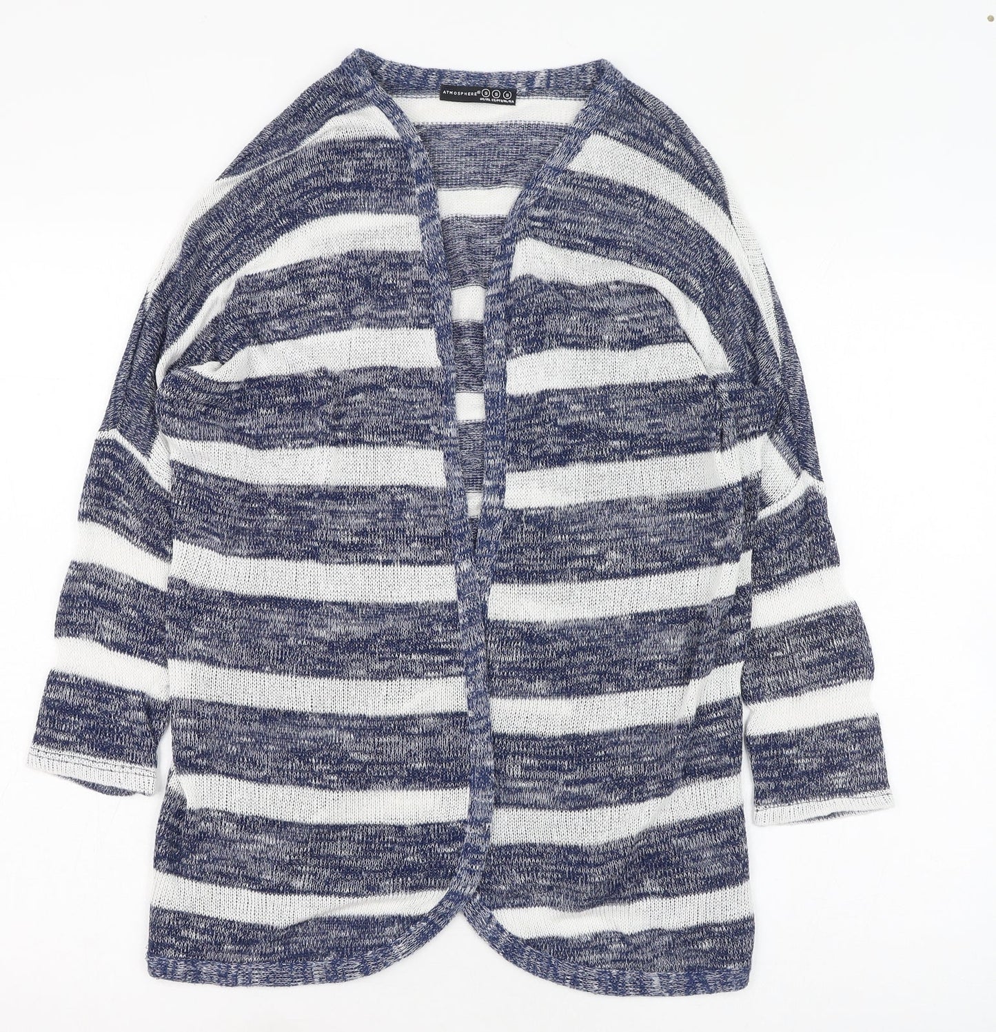 Womens UK Size S Atmosphere Blue Cardigan Jumper