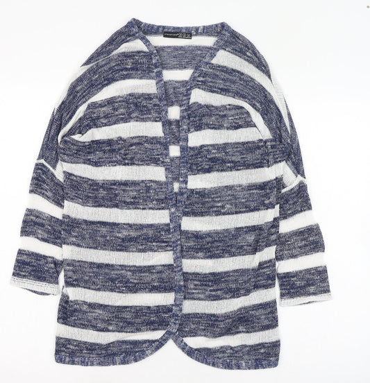 Womens UK Size S Atmosphere Blue Cardigan Jumper