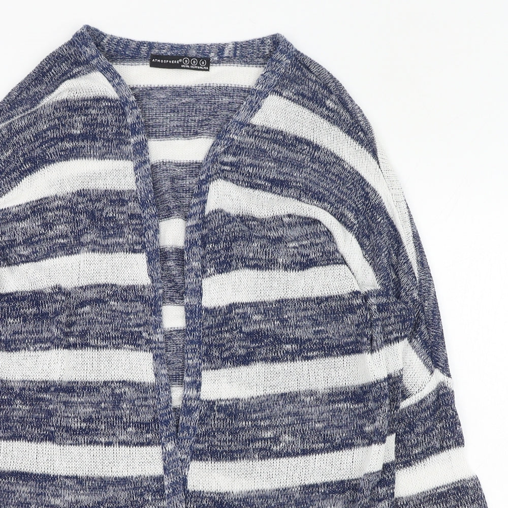 Womens UK Size S Atmosphere Blue Cardigan Jumper