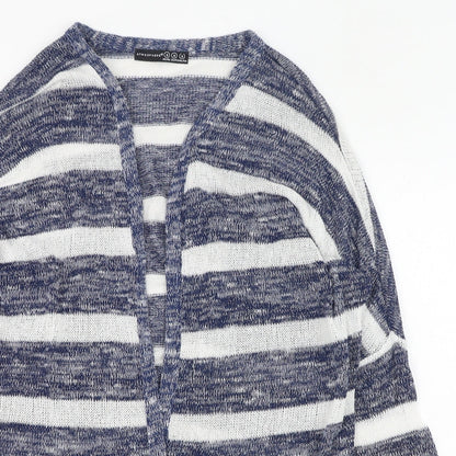 Womens UK Size S Atmosphere Blue Cardigan Jumper