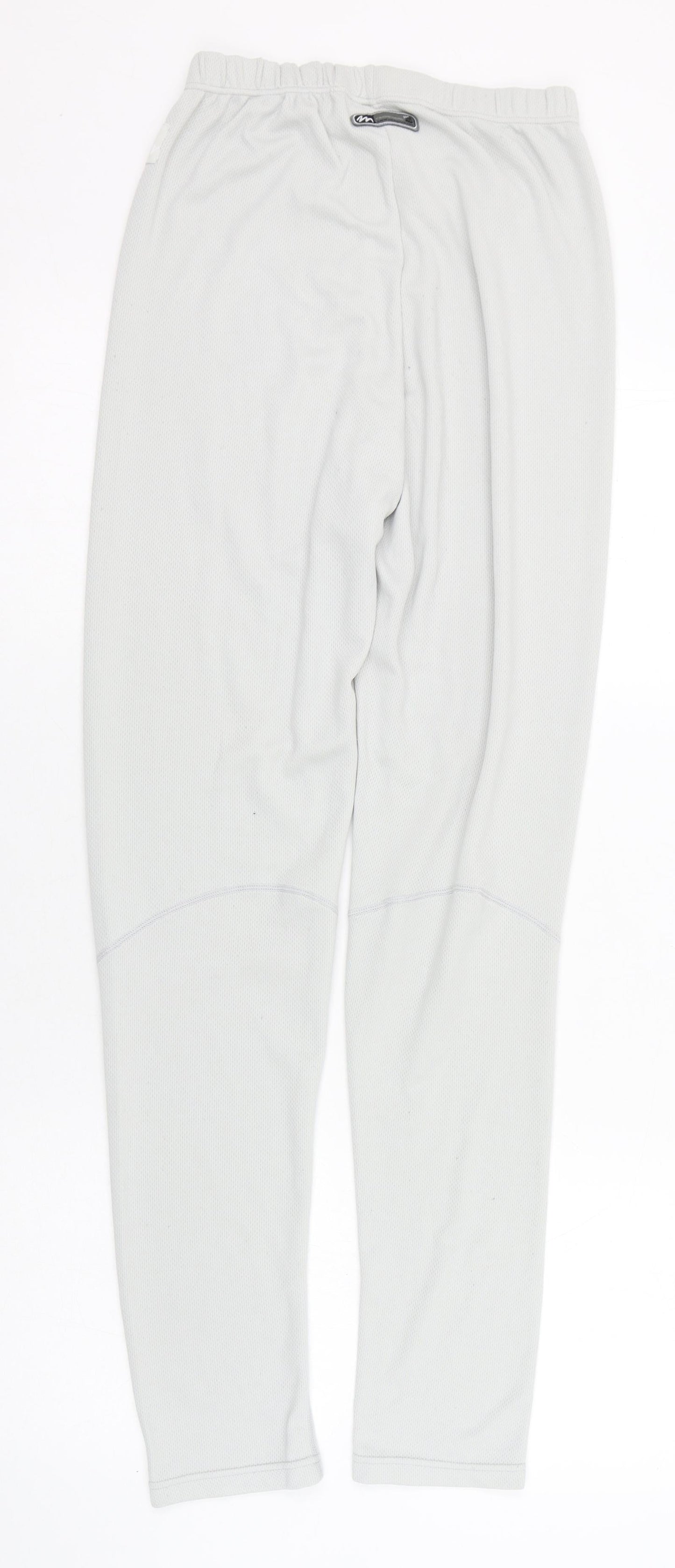 DECATHLON Mens Grey  Polyester Jogger Trousers Size M L30 in Regular  - Underwear