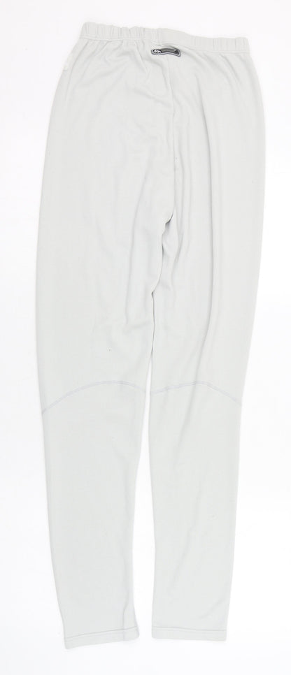 DECATHLON Mens Grey  Polyester Jogger Trousers Size M L30 in Regular  - Underwear