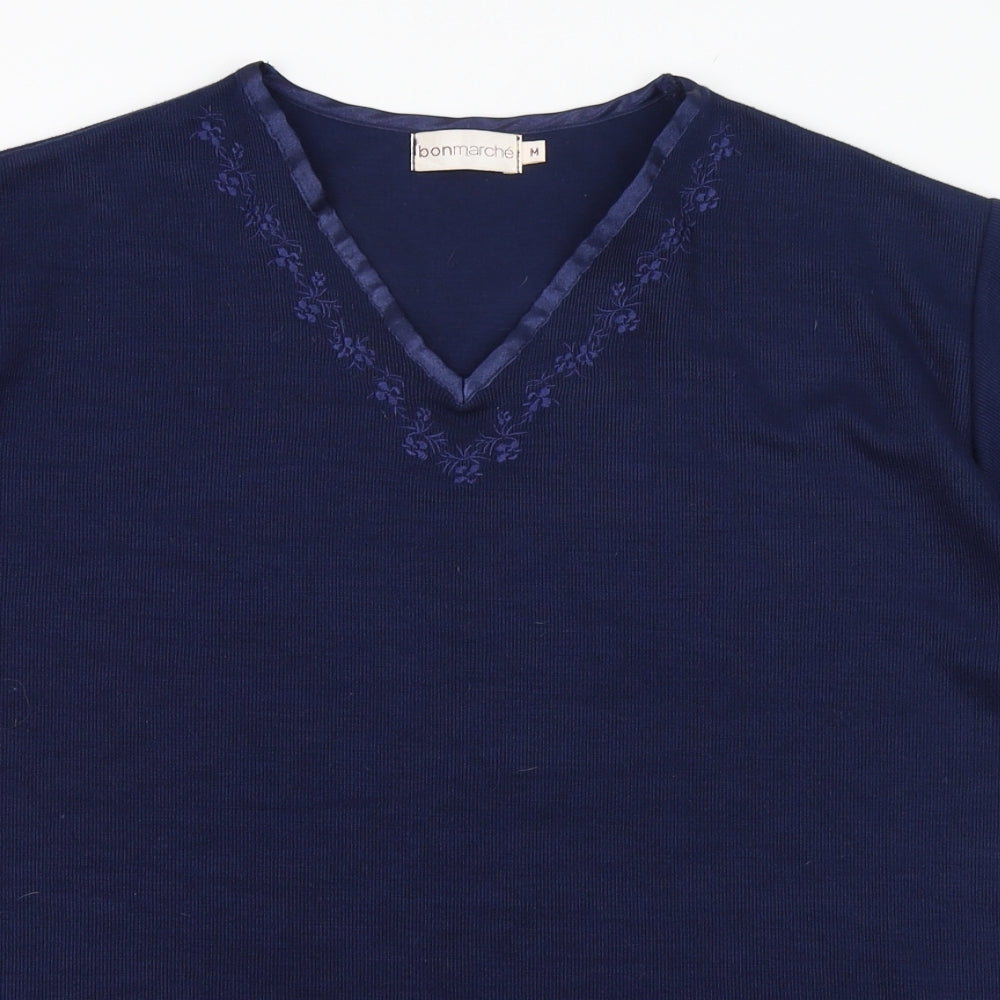 Womens UK Size M Bonmarché Blue Pullover Jumper
