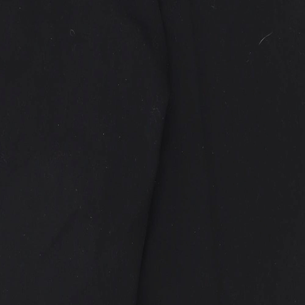 Womens UK Size 14 Marks and Spencer Regular Fit Dress Pants Black Trousers