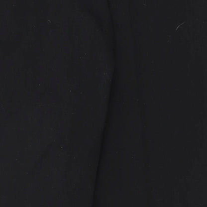 Womens UK Size 14 Marks and Spencer Regular Fit Dress Pants Black Trousers