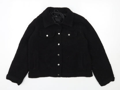 Womens UK Size 12 Brave Soul Black Jacket