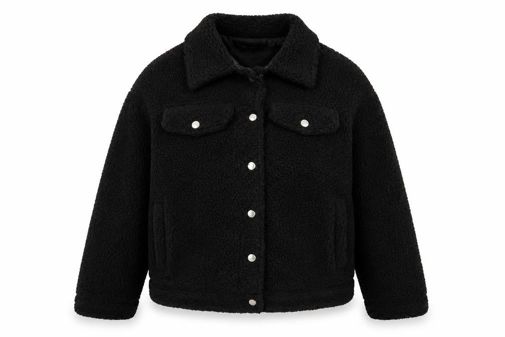 Womens UK Size 12 Brave Soul Black Jacket