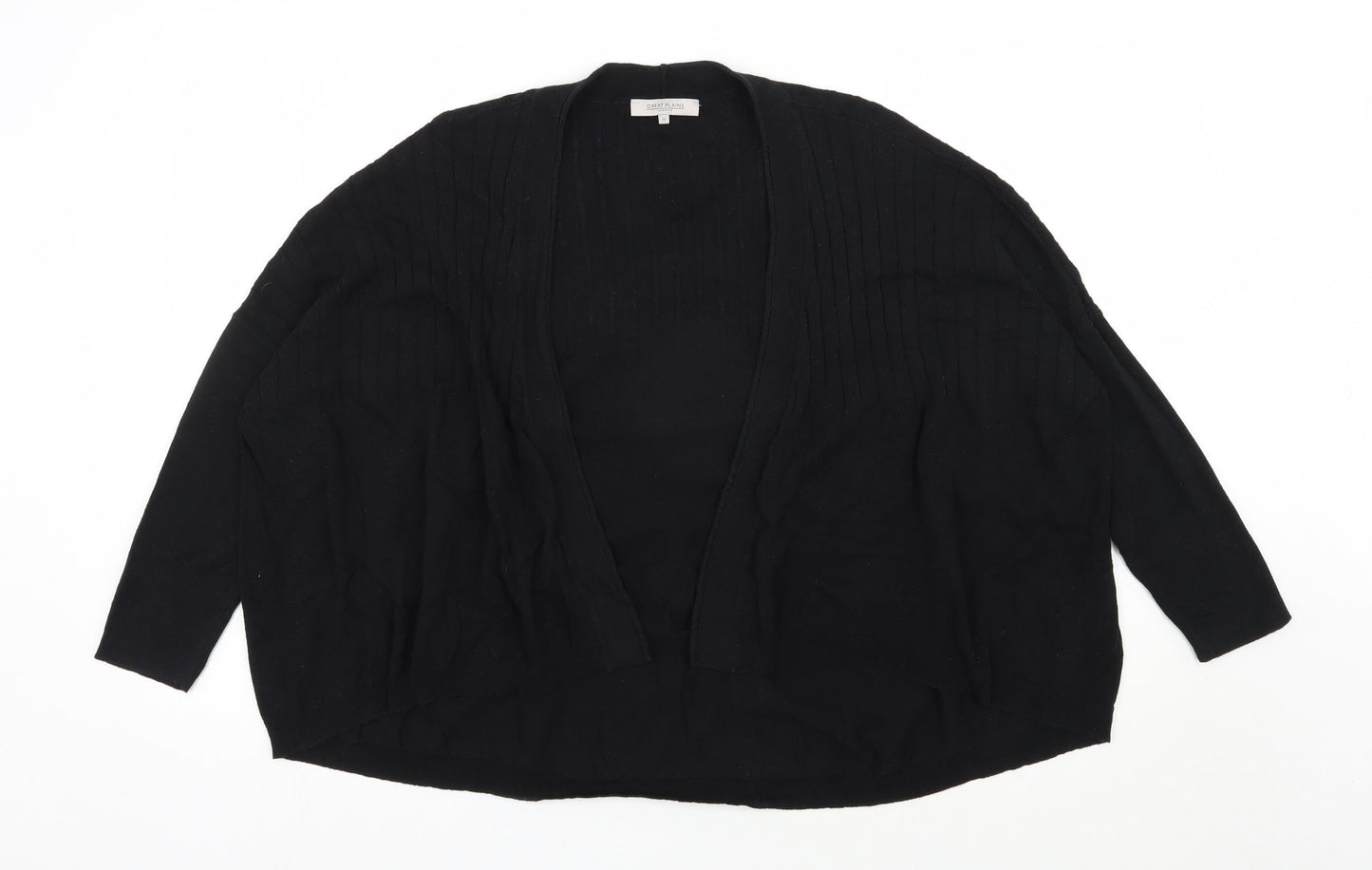 Womens UK Size M Great Plains Black Cardigan Jumper