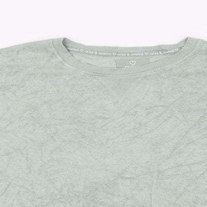 Primark Womens Green Crew Neck  Viscose Pullover Jumper Size S