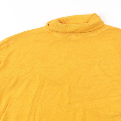 Womens UK Size L Dunnes Stores Yellow Pullover Jumper