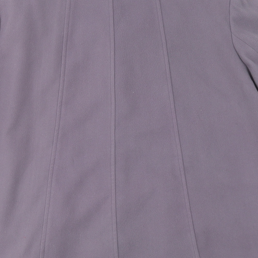 Womens UK Size 16 Bonmarché Purple Pea Coat