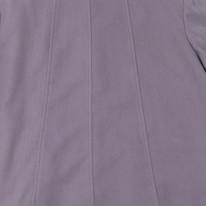 Womens UK Size 16 Bonmarché Purple Pea Coat