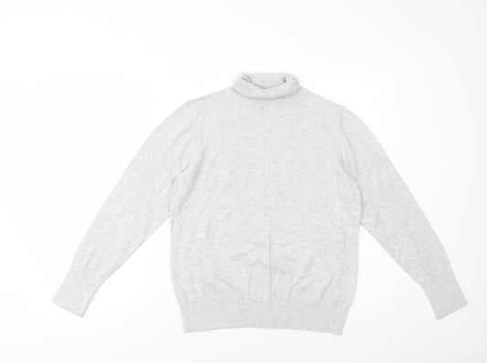 Womens UK Size L Dunnes Stores Grey Pullover Jumper