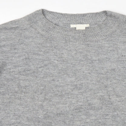 Womens UK Size XS H&M Grey Pullover Jumper