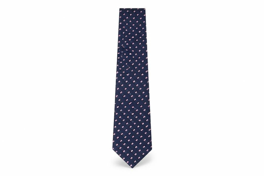 Mens Marks and Spencer Multicoloured Striped  Pointed Tie