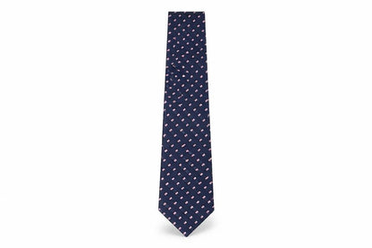 Mens Marks and Spencer Multicoloured Striped  Pointed Tie