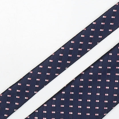 Marks and Spencer Mens Multicoloured Striped Polyester Pointed Tie One Size