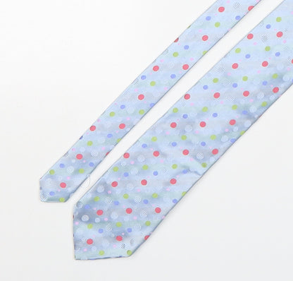 Mens Frangi Multicoloured Polka Dot  Pointed Tie