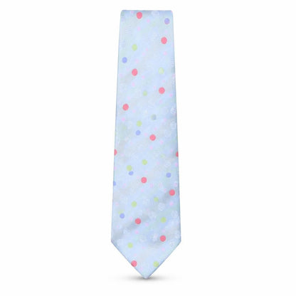 Mens Frangi Multicoloured Polka Dot  Pointed Tie