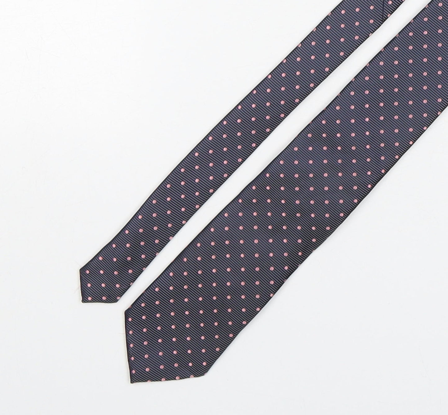 Mens Greenwoods Multicoloured Polka Dot  Pointed Tie