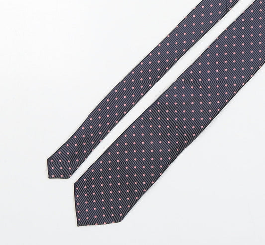 Mens Greenwoods Multicoloured Polka Dot  Pointed Tie