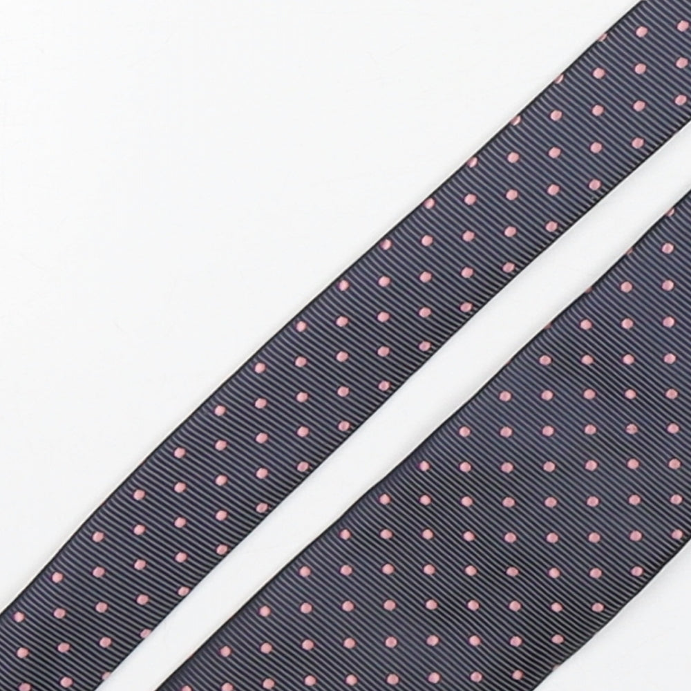 Mens Greenwoods Multicoloured Polka Dot  Pointed Tie
