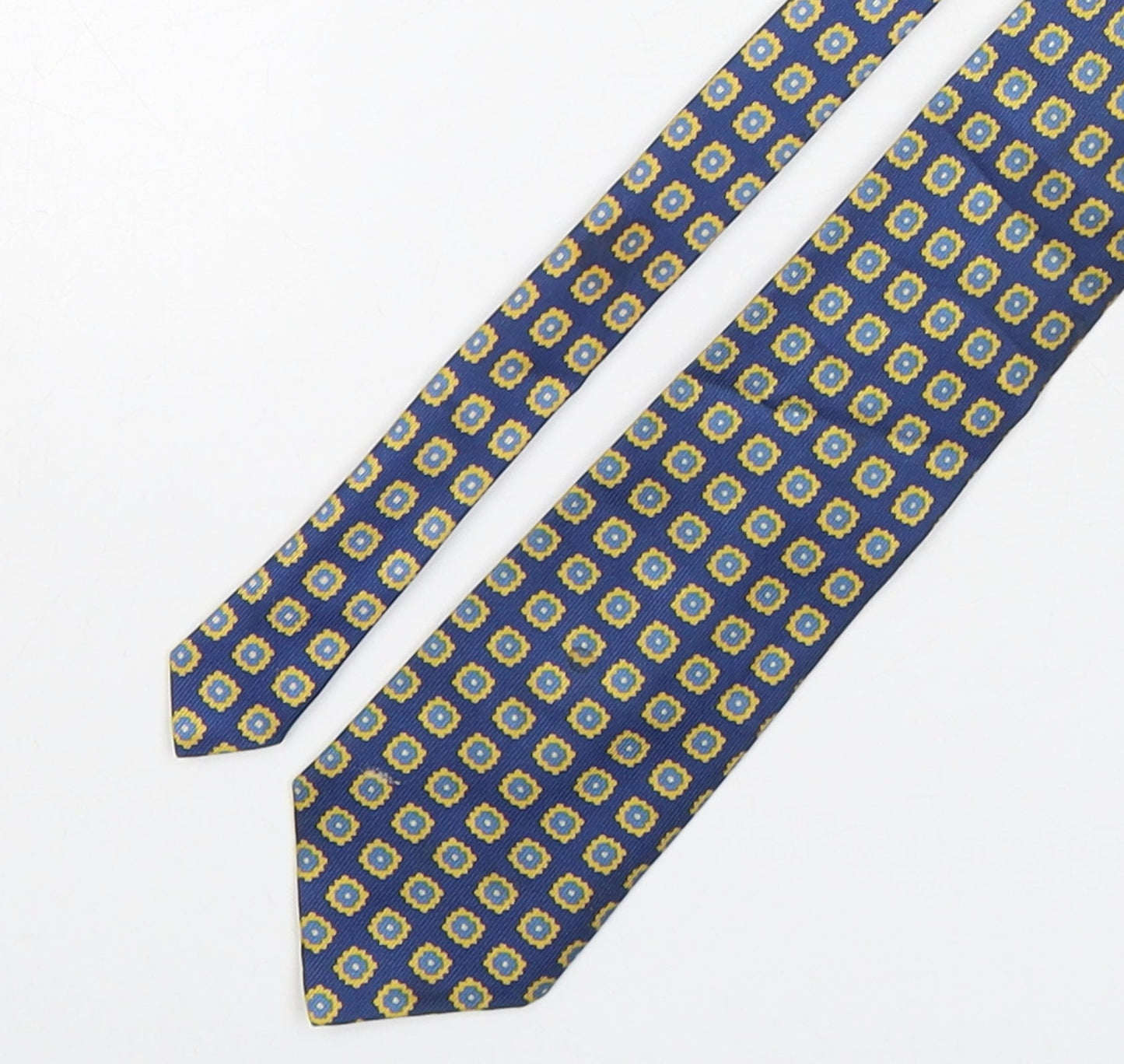 Marks and Spencer Mens Multicoloured Floral Silk Pointed Tie One Size
