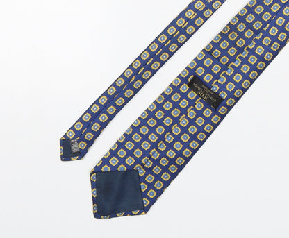 Marks and Spencer Mens Multicoloured Floral Silk Pointed Tie One Size