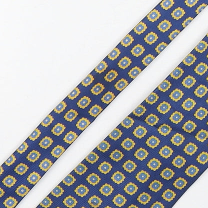 Marks and Spencer Mens Multicoloured Floral Silk Pointed Tie One Size