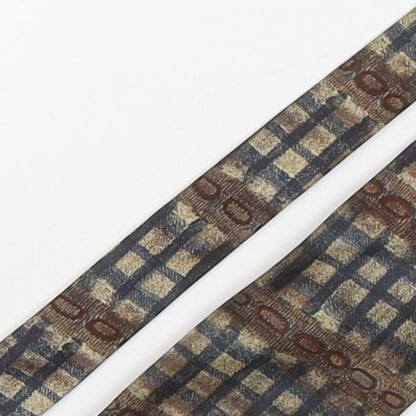 Marks and Spencer Mens Multicoloured Geometric Silk Pointed Tie One Size