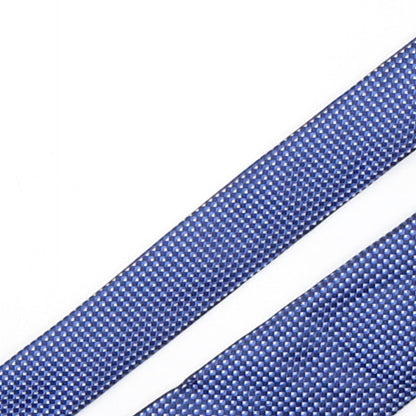 NEXT Mens Blue Geometric Polyester Pointed Tie One Size