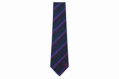 Mens Tie Rack Multicoloured Geometric  Pointed Tie