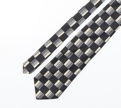Mens Burton Multicoloured Geometric  Pointed Tie