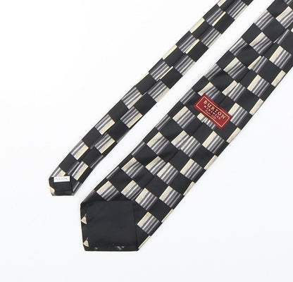 Mens Burton Multicoloured Geometric  Pointed Tie
