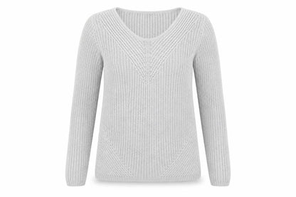 Womens UK Size 10 BHS Grey Pullover Jumper