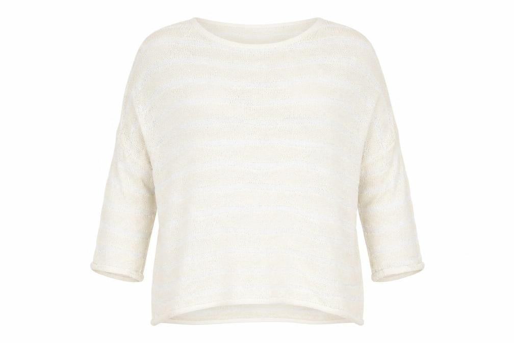Womens UK Size 10 Phase Eight Beige Pullover Jumper