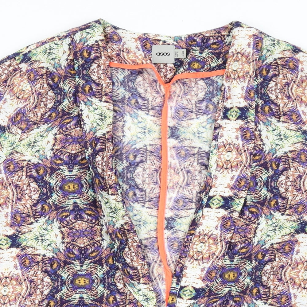 Womens UK Size 10 ASOS Multicoloured Jacket