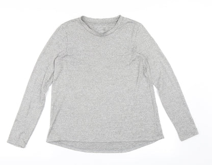 Womens UK Size S American Eagle Outfitters Grey Basic T-Shirt