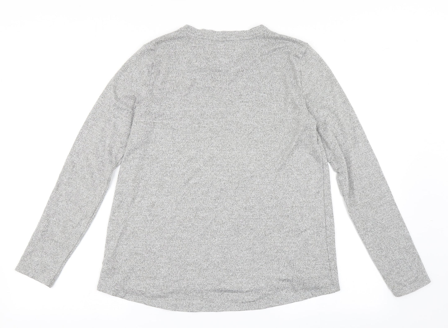 Womens UK Size S American Eagle Outfitters Grey Basic T-Shirt