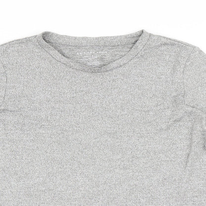 Womens UK Size S American Eagle Outfitters Grey Basic T-Shirt
